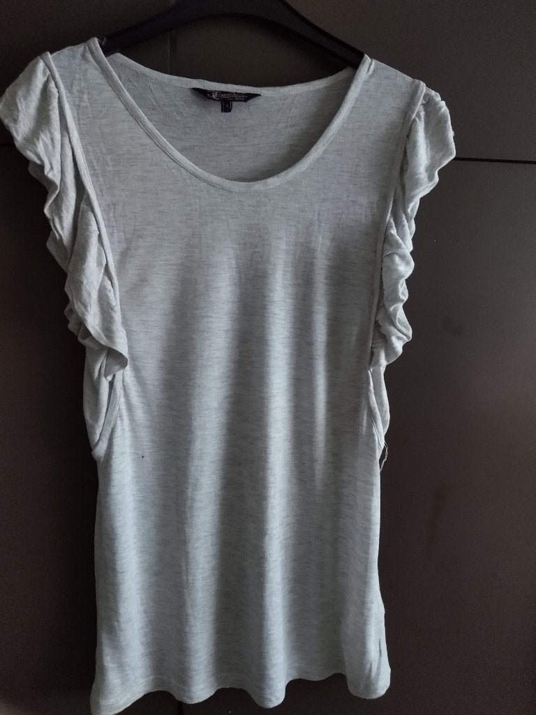 French Connection Top maat S, Maat 38/40 (M), French Connection, Beige, Ophalen of Verzenden