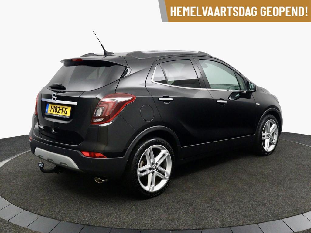 Opel Mokka X 1.4 Turbo Innovation zwart aut schuif/kanteldak, Auto's, Opel, Euro 6, Zwart, 1364 cc, SUV of Terreinwagen