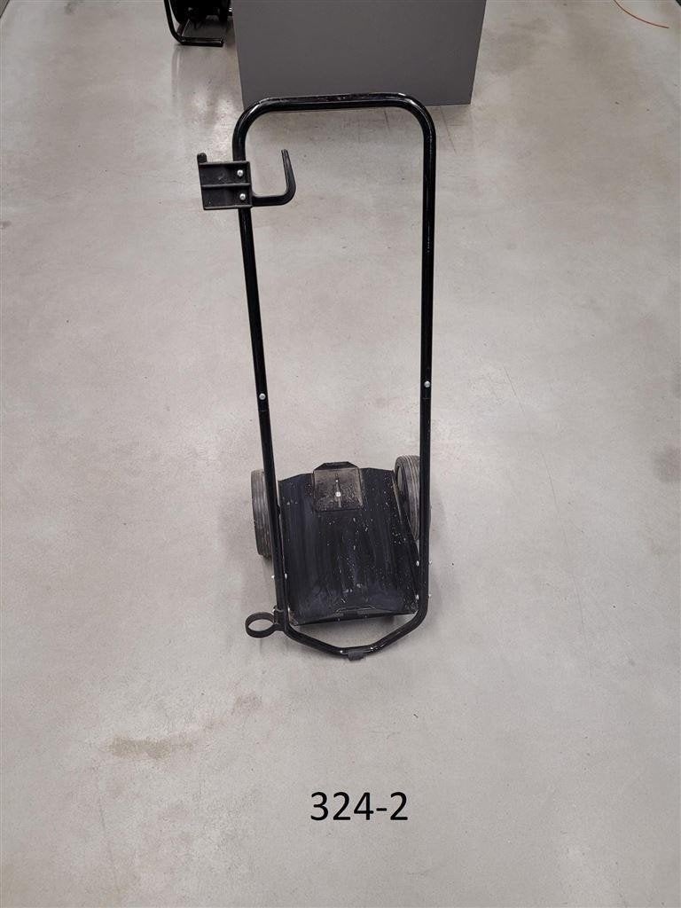 324. Gasfles Onkruidbrander Terras Heater karretje trolley, Ophalen, Nieuw