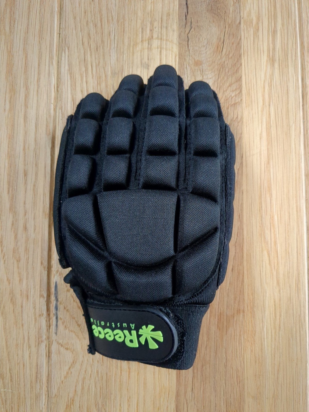 Reece hockeyhandschoen - Zwart/Neon Geel, Ophalen, Kleding