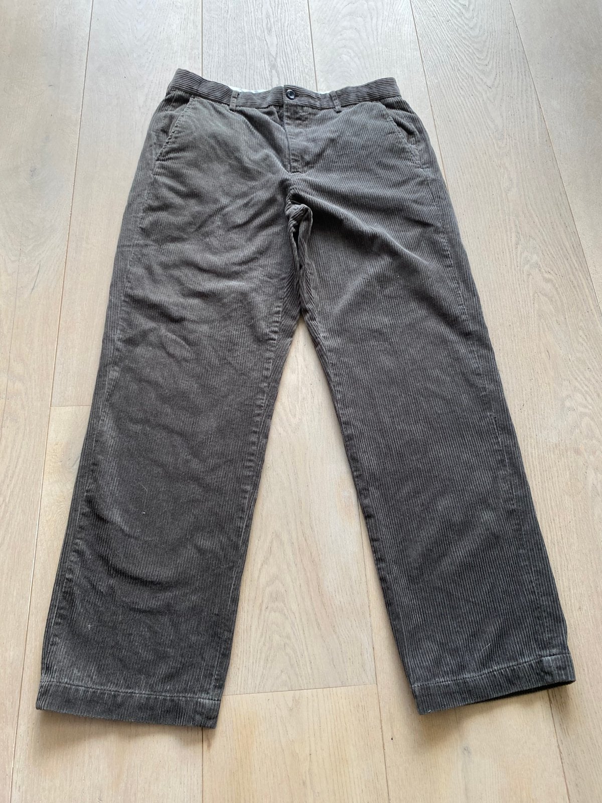 Ribbroek  corduroy M nieuwstaat, Kleding | Heren, Ophalen of Verzenden, Zo goed als nieuw, Maat 48/50 (M), Bruin