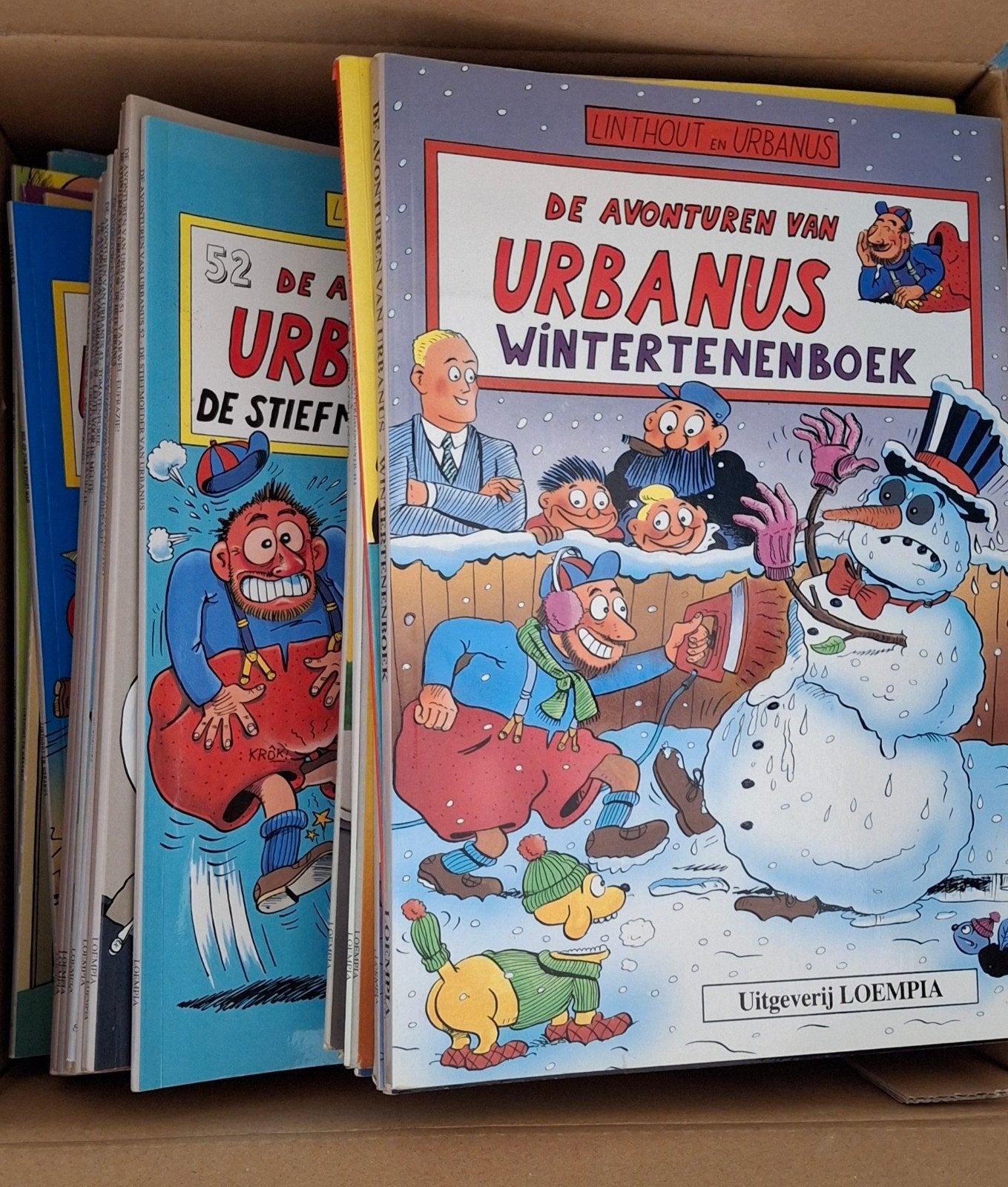 Grote collectie Urbanus stripboeken (151 stuks), Ophalen of Verzenden