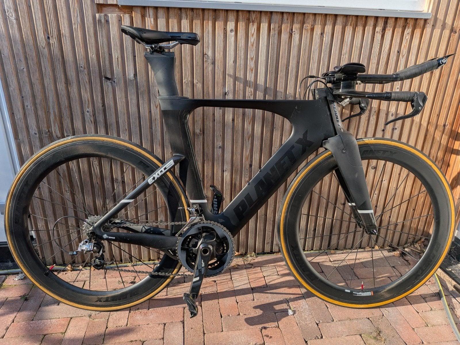 Planet X Exo 3 Tijdritfiets 2017 L met 60mm carbon velgen, Fietsen en Brommers, Fietsen | Racefietsen, 28 inch, Carbon, Zo goed als nieuw