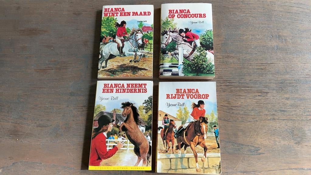 Bianca serie 4 jeugdboeken Yvonne Bril, Boeken, Ophalen, Gelezen
