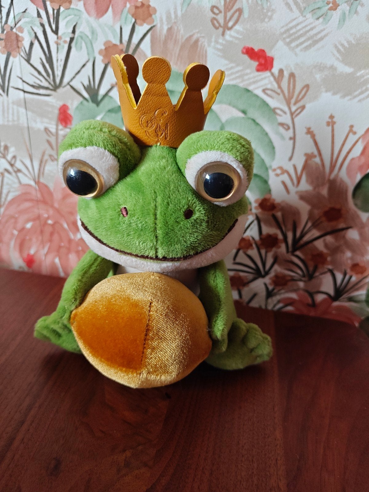Zo goed als nieuwe Efteling knuffel kikker (18cm), Kikker, Groen, Ophalen of Verzenden, Efteling