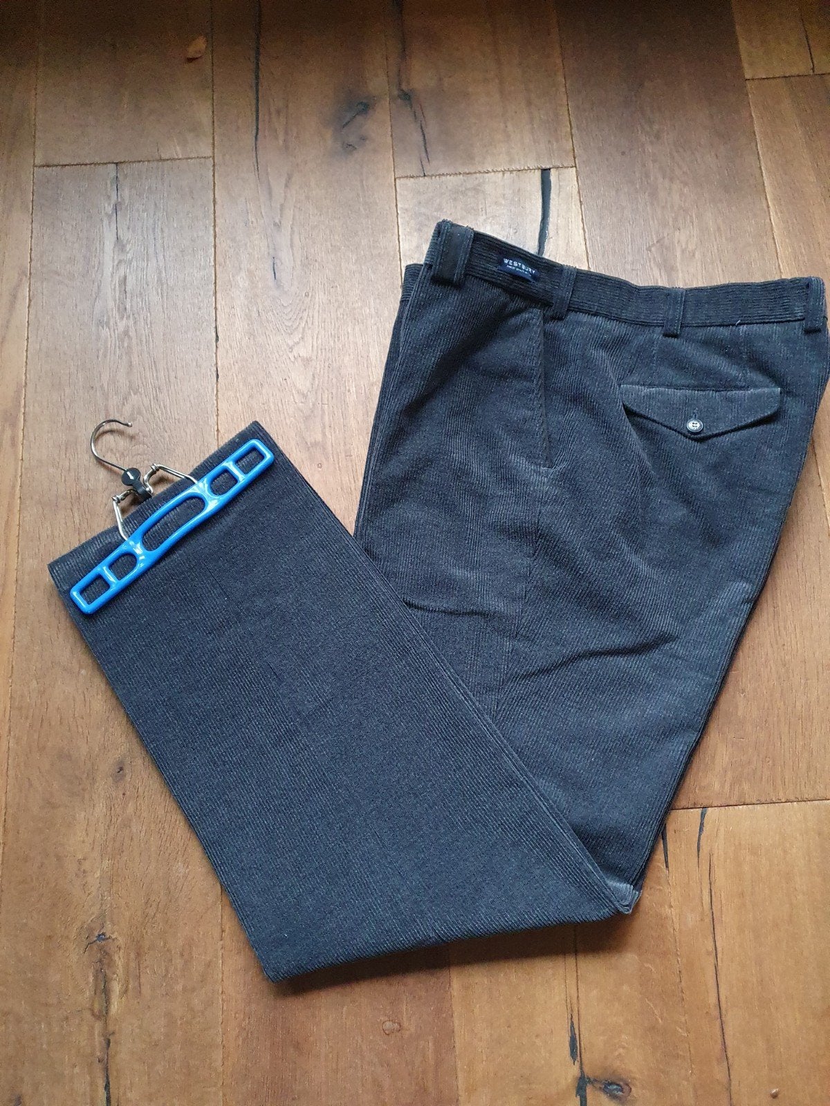 Westbury C&A ribbroek maat 56, Maat 56/58 (XL), Ophalen of Verzenden, Grijs, Westbury