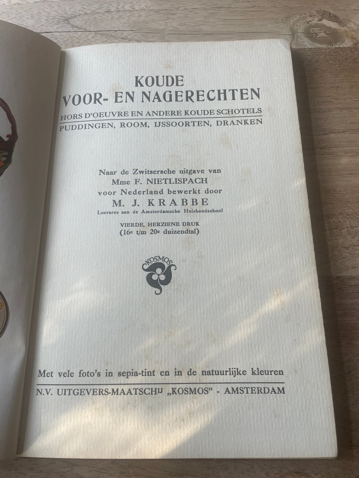 Koude Voor- en Nagerechten - Klassiek Kookboek, Boeken, Kookboeken, Ophalen of Verzenden, Gelezen, Europa, Voorgerechten en Soepen
