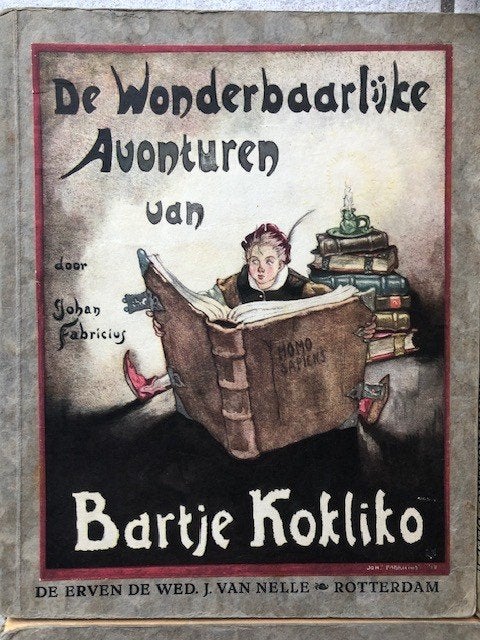 Boek Bartje Kokliko  Johan Fabricius  Kinderboeken, Ophalen of Verzenden, Gelezen, Fictie