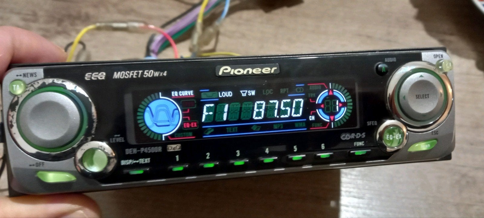 pioneer deh-4500r, Ophalen of Verzenden