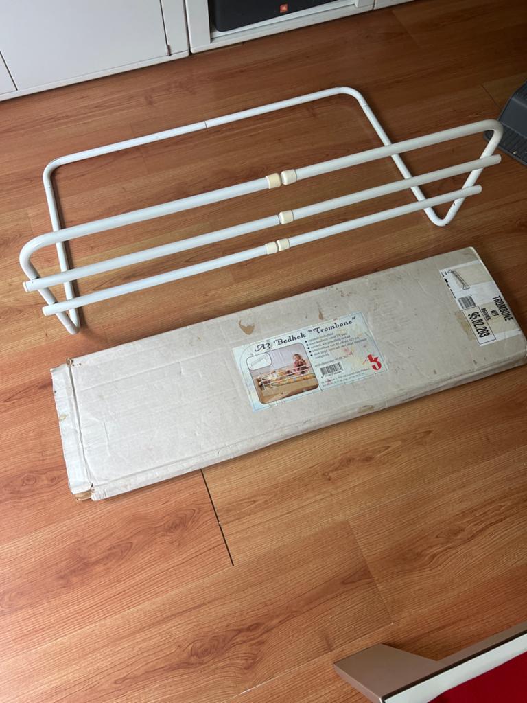 A3 Bedhek "Trombone" - Uitschuifbaar bedhekje, Ophalen of Verzenden, Gebruikt, 180 cm of meer, 85 tot 100 cm