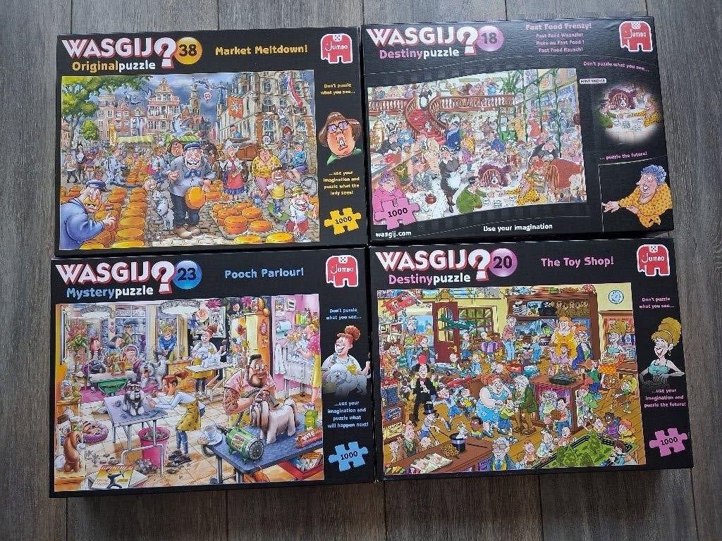 Wasgij puzzels, Ophalen of Verzenden, 500 t/m 1500 stukjes, Gebruikt