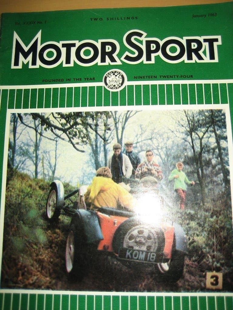 Motor Sport 1963 1 Triumph TR4A Spitfire 4 Vitesse Fiat 2300, Ophalen, Gelezen, Overige merken
