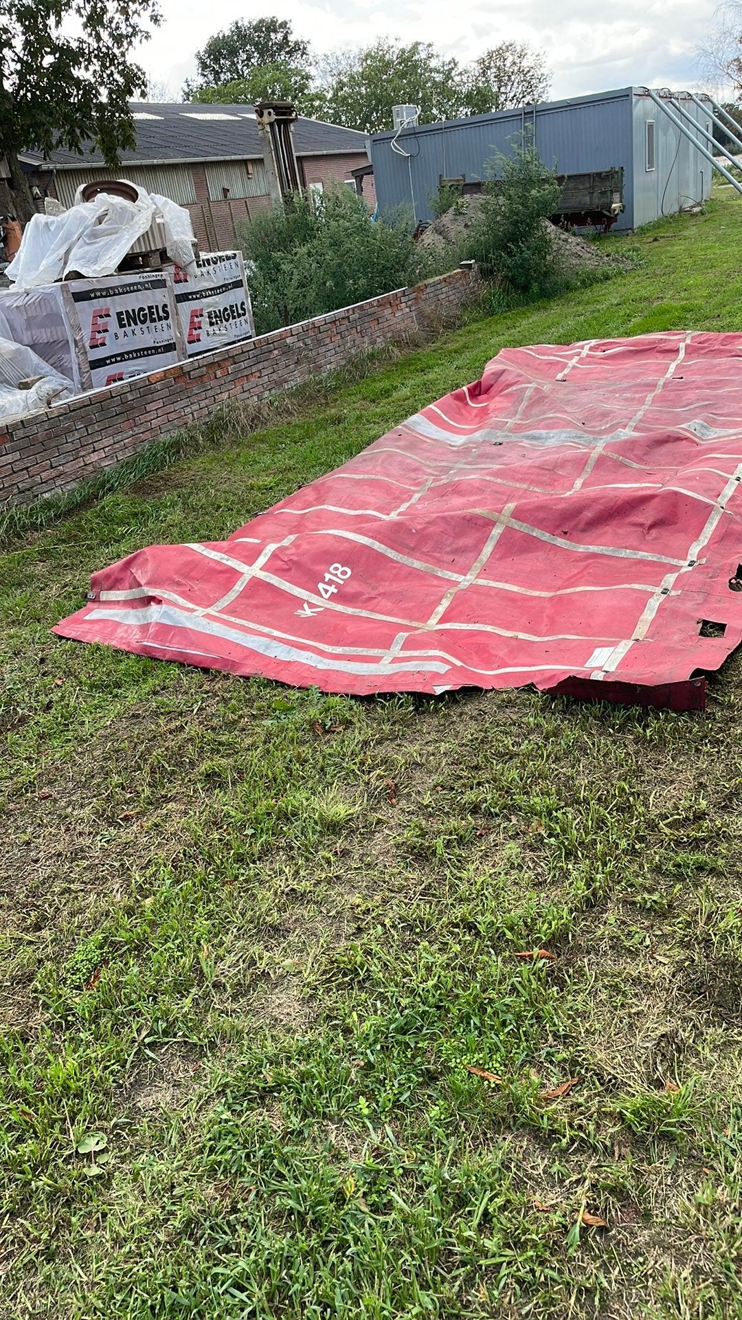 Zeilen bouwzeil, Watersport en Boten, Ophalen, Gebruikt