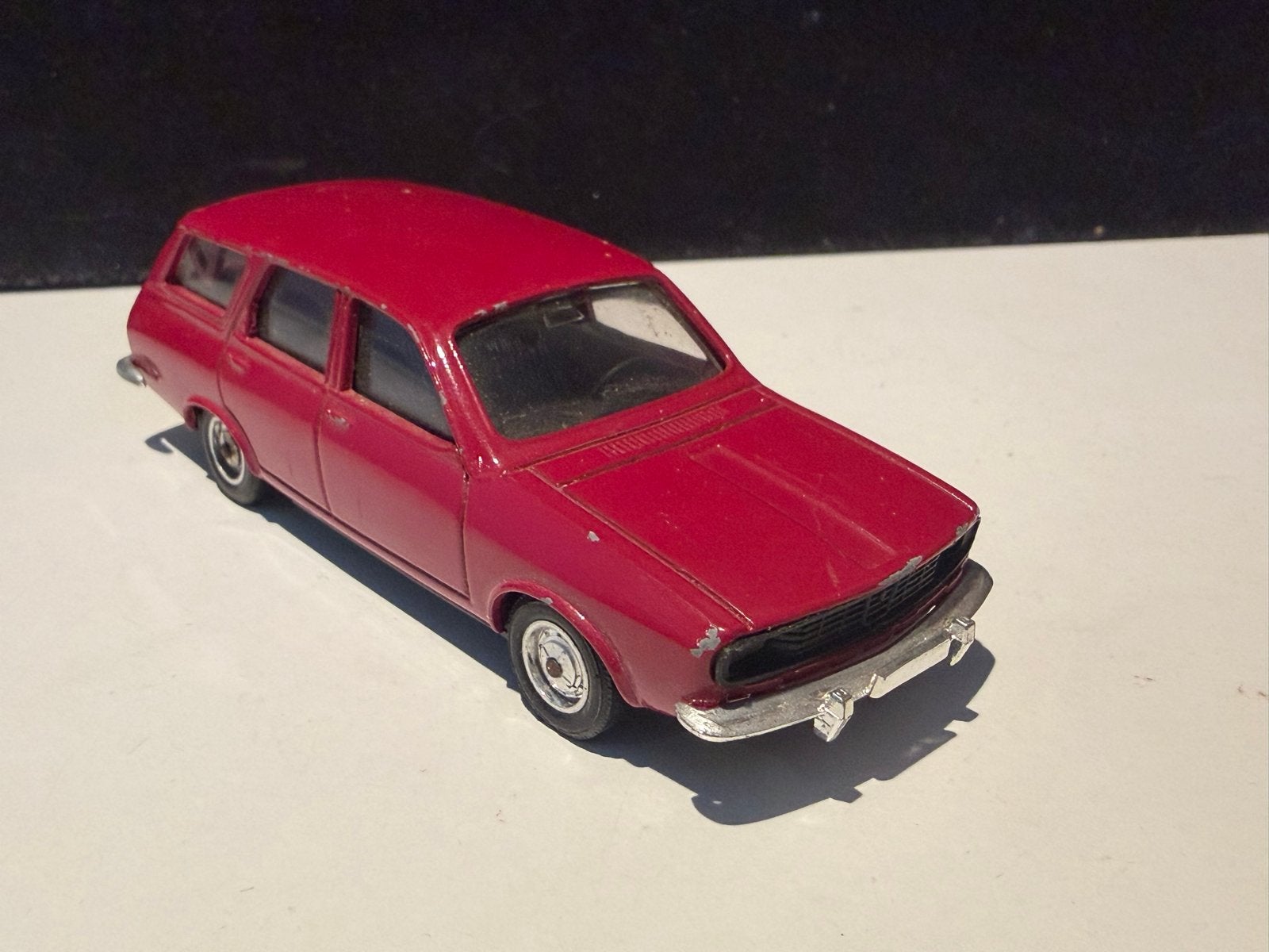 Solido Renault 12 Break - Rode Diecast Auto, Ophalen of Verzenden, Gebruikt, Auto, Solido