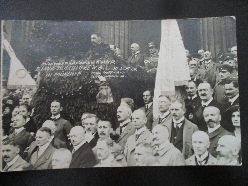 Fotokaart Ritter von Kahr en Epp - Landesschießen München, Verzenden, Landmacht, Duitsland, Foto of Poster