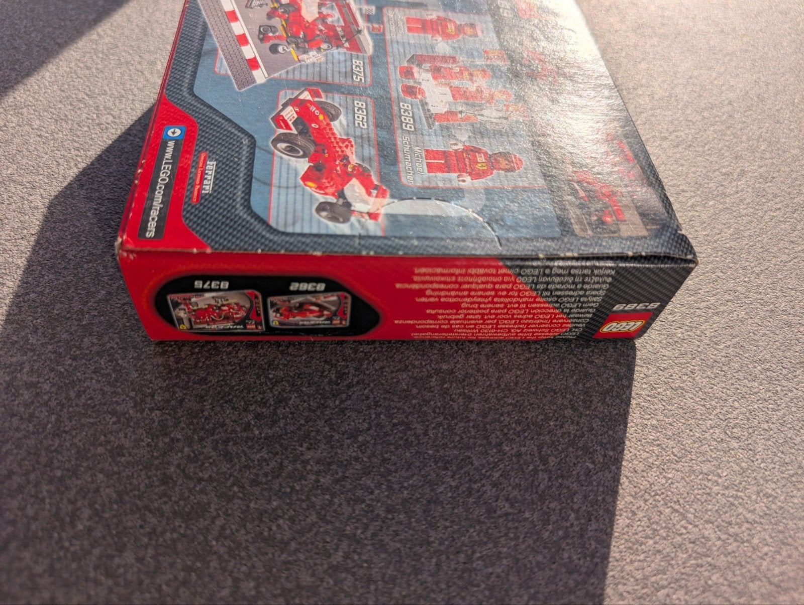 Lego Ferrari F1 Racers 8389 - Nieuw in doos, Ophalen of Verzenden, Nieuw