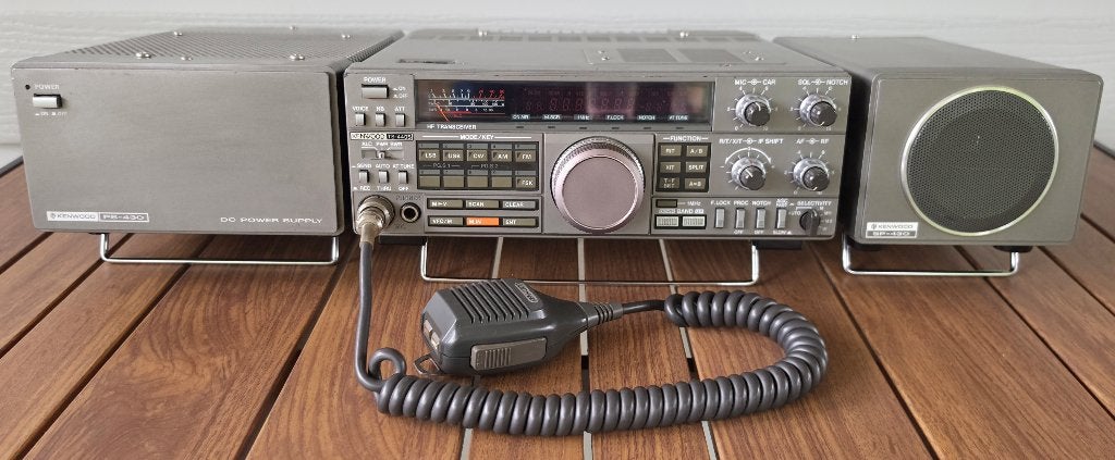 Kenwood TS-440S + PS-430 + SP-430 / Weekendprijs €395, Telecommunicatie, Zenders en Ontvangers, Ophalen, Gebruikt, Zender en Ontvanger