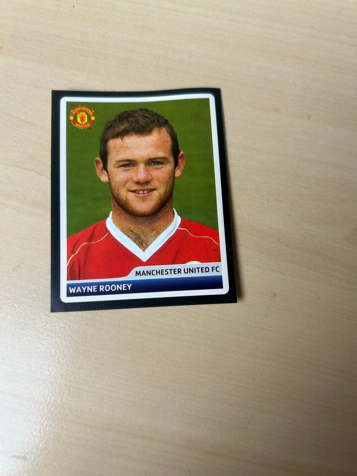 Wayne Rooney Panini UEFA Champions League 2006-2007 Plaatje, Ophalen of Verzenden, Zo goed als nieuw, Sticker