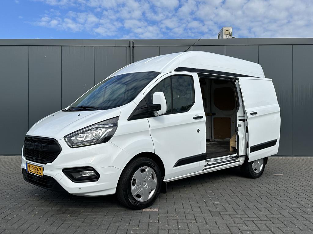 Ford Transit Custom 2.0 TDCI 130 PK AUTOMAAT / L1H2 / 1e EIG, 15 km/l, Euro 6, 4 cilinders, Wit