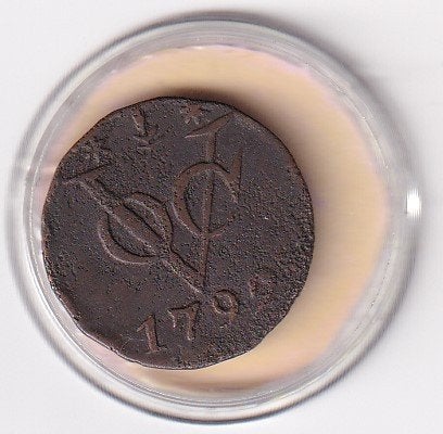 VOC Duit Gelderland 1792 in mindere kwaliteit, Verzenden, Vóór koninkrijk, Overige waardes, Losse munt