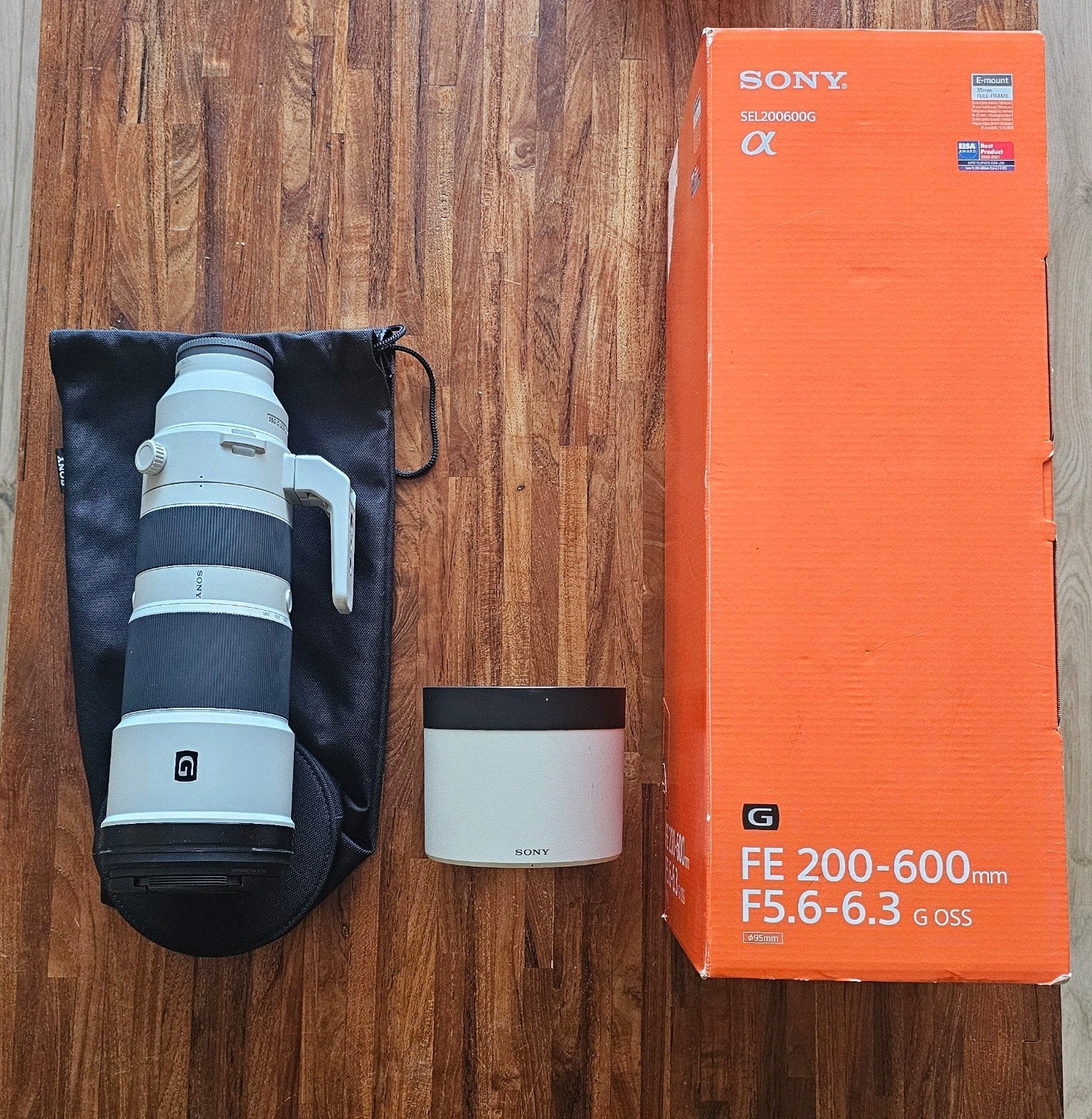 Als nieuw: Sony FE 200-600mm F5.6-6.3 G OSS, Ophalen, Sony E-mount, Sony, Telelens