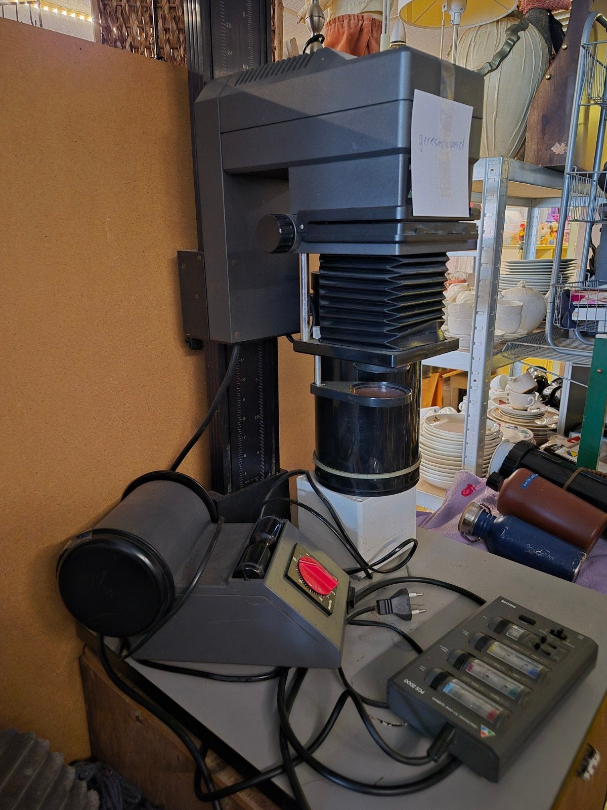 Philips PCS 2000 Vergroter met accessoires, Audio, Tv en Foto, Ophalen, Gebruikt, Philips, Complete dokaset