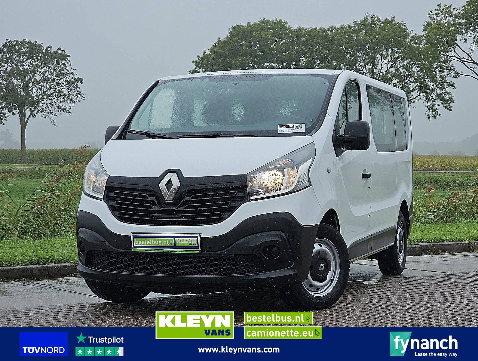 RENAULT TRAFIC 1.6 DCI l1h1 9-persoons eur6, Auto's, Euro 6, 95 pk, Renault, Wit