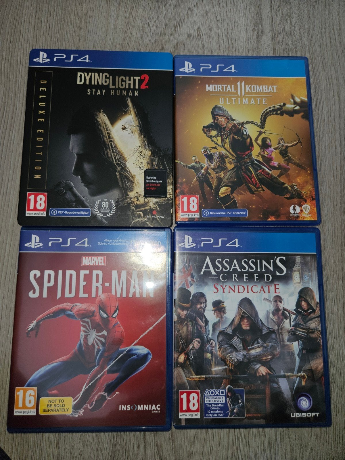 PS4 Games:  prijs voor het hele lot, Avontuur en Actie, Online, Gebruikt, Vanaf 18 jaar
