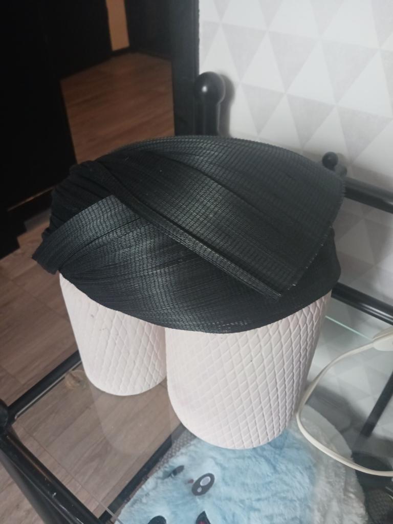 Donkerblauwe dop /hoed, Kleding | Dames, Ophalen of Verzenden, Nieuw, 56 of 57 cm (M, 7 of 7⅛ inch), Hoed