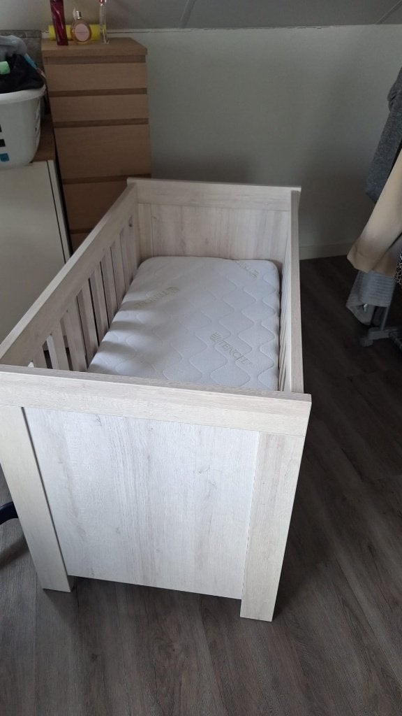 Ledikant Interbaby 60x120, Ophalen, Zo goed als nieuw, Ledikant
