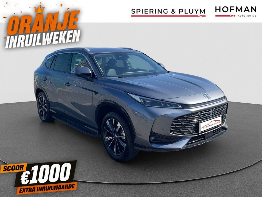MG MG HS PHEV 1.5 Luxury | Nieuw! | Leder | 360* | Elek stoe, 4 cilinders, Bedrijf, Nieuw, Hybride Elektrisch/Benzine