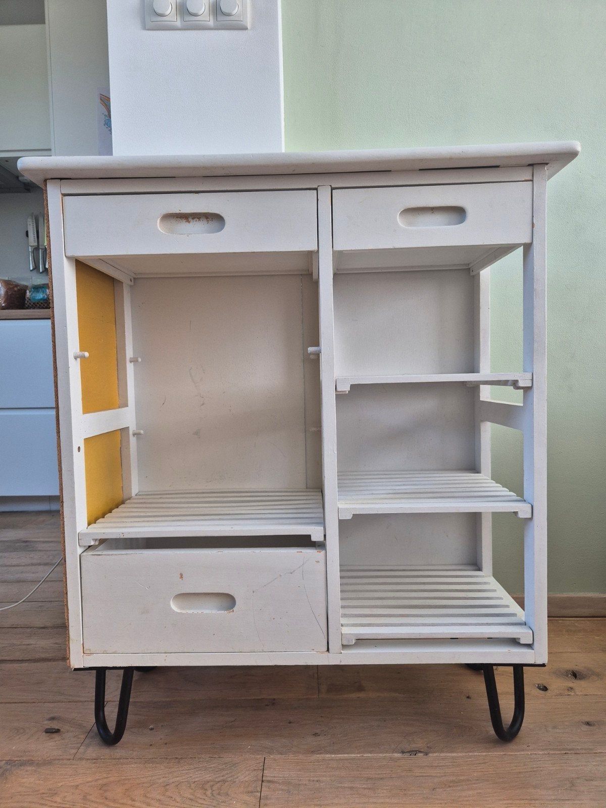Keukenkastje / keukeneiland, Huis en Inrichting, Ophalen, Gebruikt, 50 tot 100 cm, Minder dan 100 cm