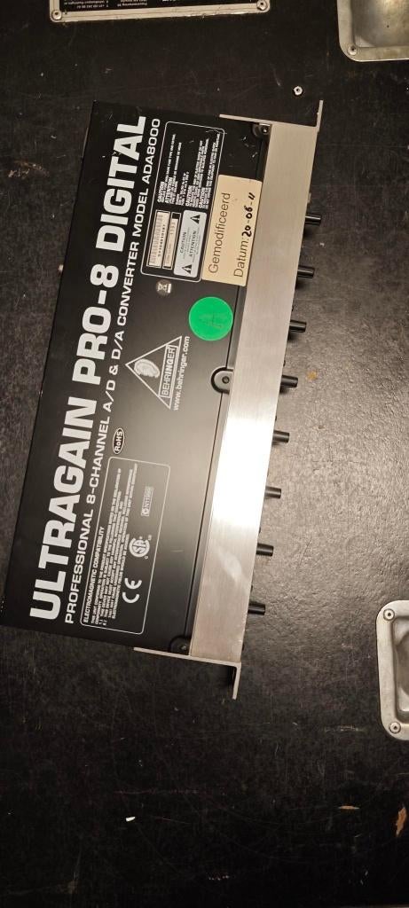 Behringer ultra gain pro - 8 digital, Ophalen of Verzenden, Gebruikt