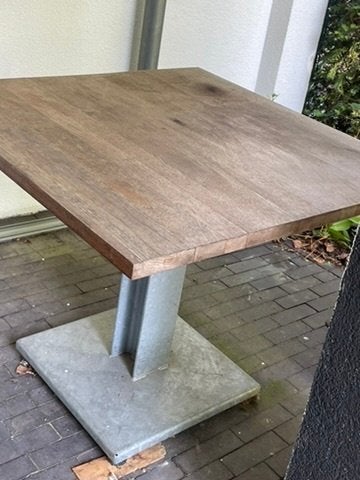 tafeltje, opknapper, Gebruikt, Industrieel, robuust, Vierkant, Ophalen of Verzenden