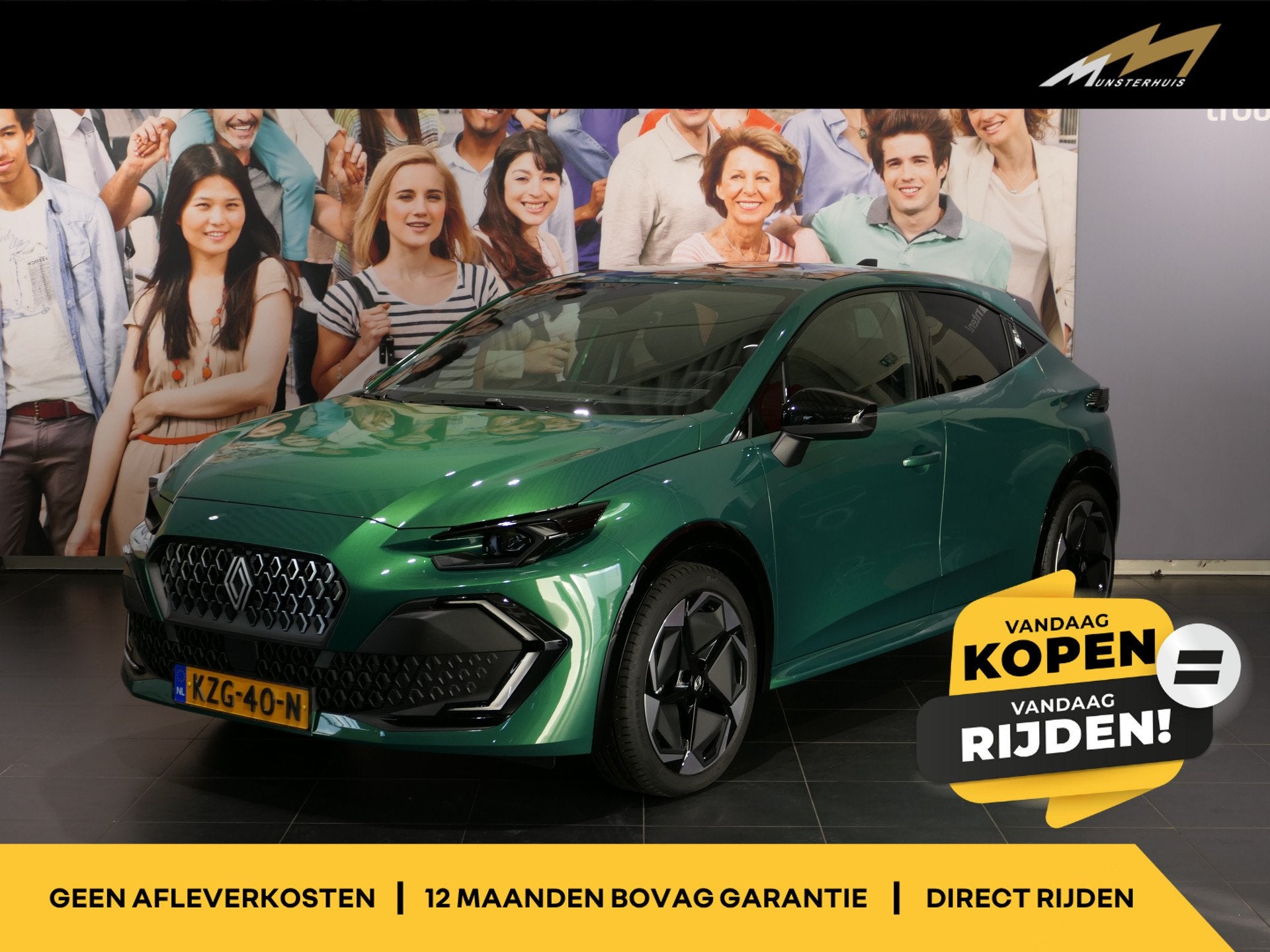 Renault Clio 1.8 Hybrid 160 techno | Sensor achter | Google, Dealer onderhouden, Gebruikt, 4 cilinders, 1246 kg