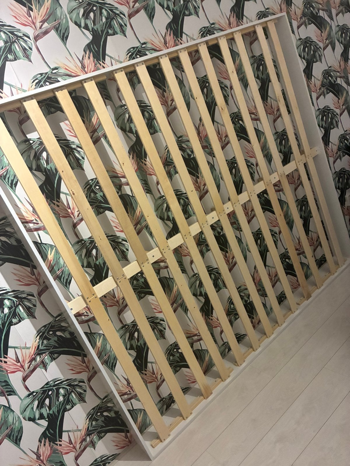 Bedframe 180x200 zgan, Eenpersoons, Wit, Ophalen of Verzenden, Zo goed als nieuw