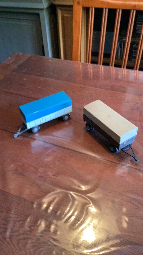 Losse aanhangwagen Tekno en Lacoral, Ophalen of Verzenden, Gebruikt, Bus of Vrachtwagen, Tekno