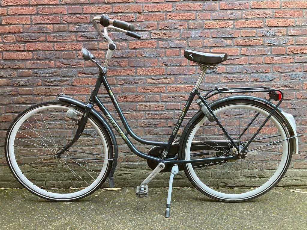 Gazelle damesfiets 28 inch, Fietsen en Brommers, Fietsen | Dames | Damesfietsen, Ophalen of Verzenden, Gazelle, 53 tot 56 cm, Gebruikt