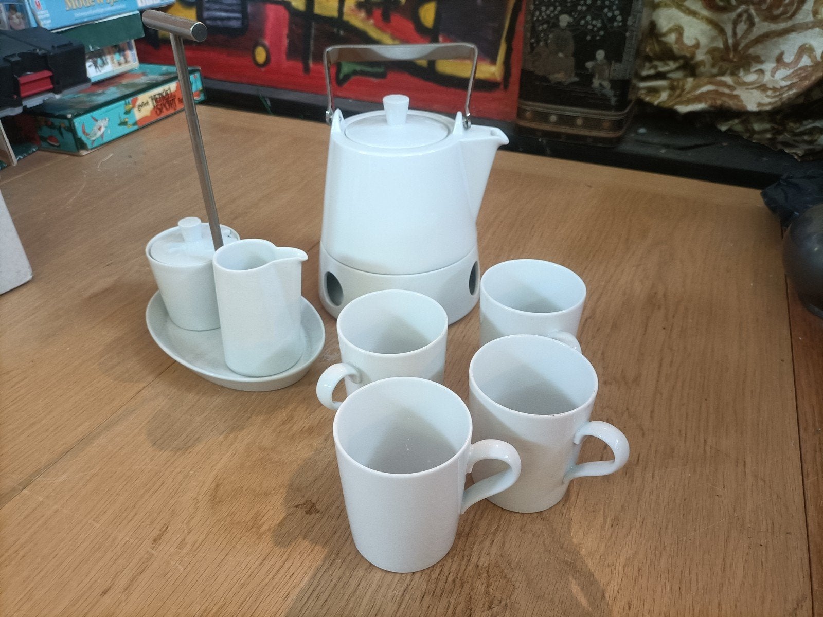 Origineel Arzberg Tric Wit Servies – Design Michael Sieger (, Ophalen of Verzenden, Zo goed als nieuw, Porselein, Overige stijlen
