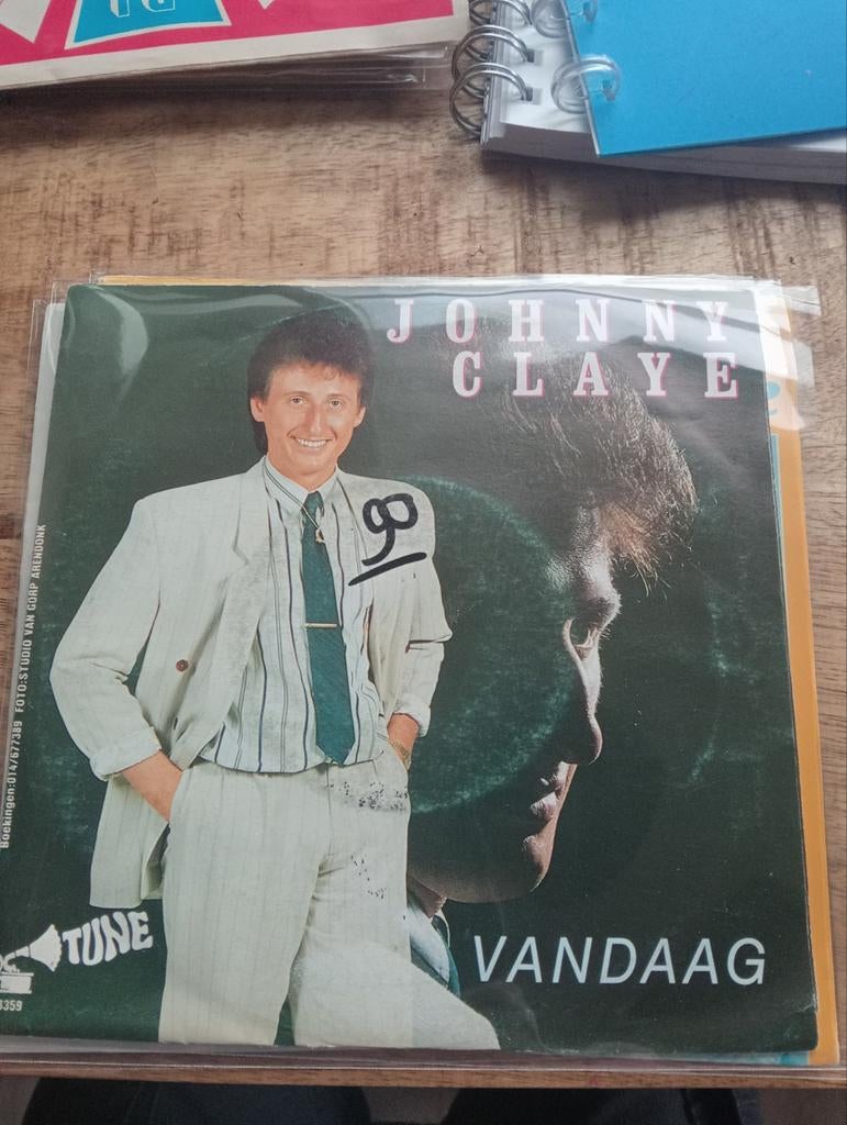 Johnny claye - vandaag, Ophalen of Verzenden, Zo goed als nieuw, Overige formaten, Levenslied of Smartlap