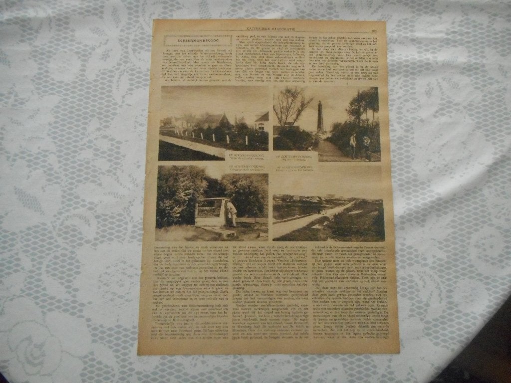 Schiermonnikoog. 1919., Ophalen of Verzenden, Voor 1920, Nederland, Knipsel(s)