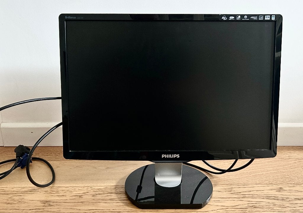 Philips computerscherm Model ID 220CW9FB/00, Ophalen, Gebruikt, DisplayPort, Full HD