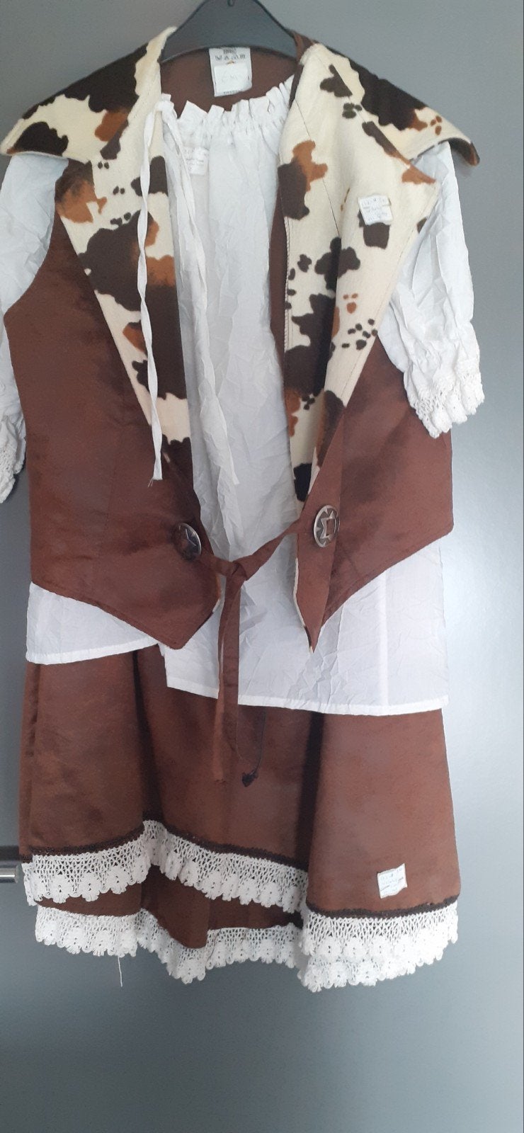 Cowgirl pakjes, Maat 38/40 (M), Carnaval, Ophalen of Verzenden, Kleding