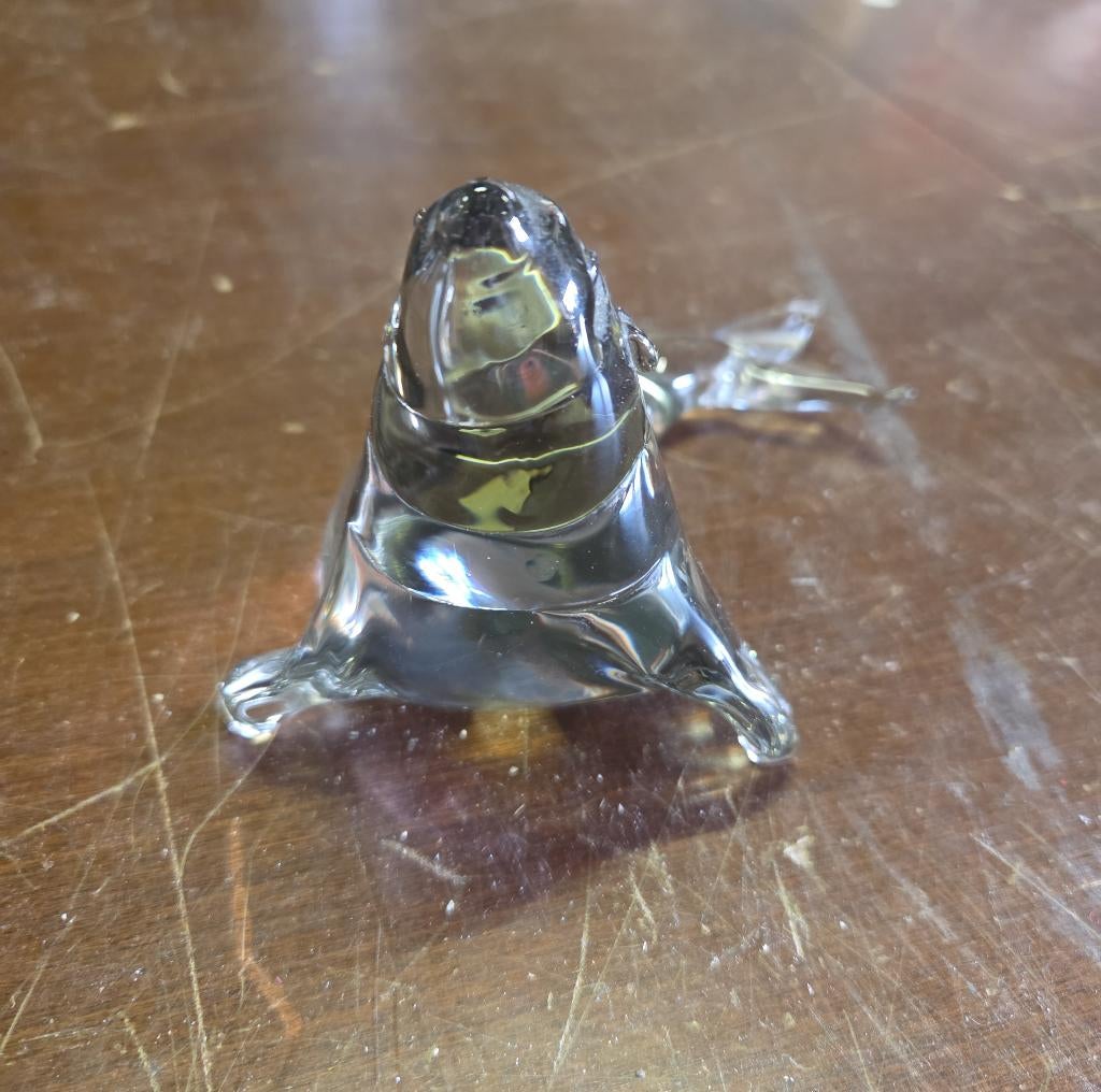 Livio Seguso gral glas zeeleeuw, Antiek en Kunst, Ophalen of Verzenden