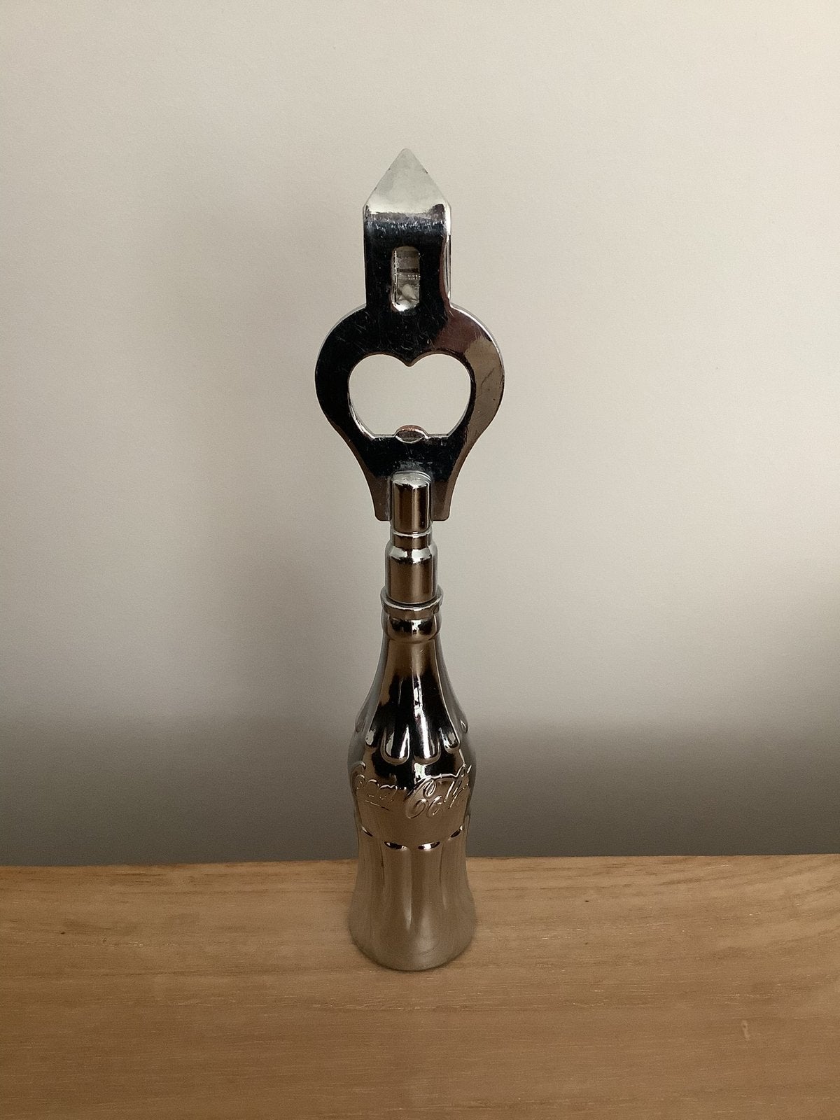Coca cola flesopener opener ca 19 cm, Ophalen of Verzenden, Zo goed als nieuw, Overige merken