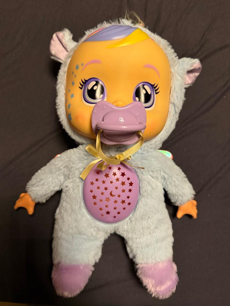 Cry Babies Goodnight Starry Sky Jenna pop, Kinderen en Baby's, Speelgoed | Poppen, Ophalen of Verzenden, Zo goed als nieuw, Babypop