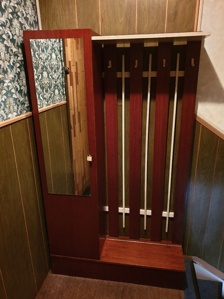 Halmeubel, Huis en Inrichting, Woonaccessoires | Kapstokken, Gebruikt, 150 tot 200 cm, Hout, Ophalen