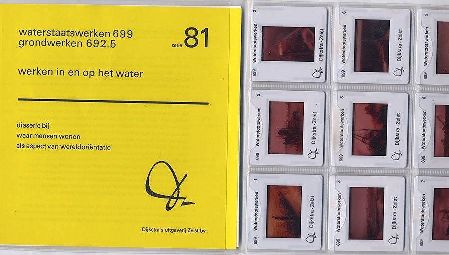 1970 - Smit Wijsmuller Waterstaatswerken Libra baggeren, Ophalen of Verzenden, 20e eeuw of later, Zo goed als nieuw