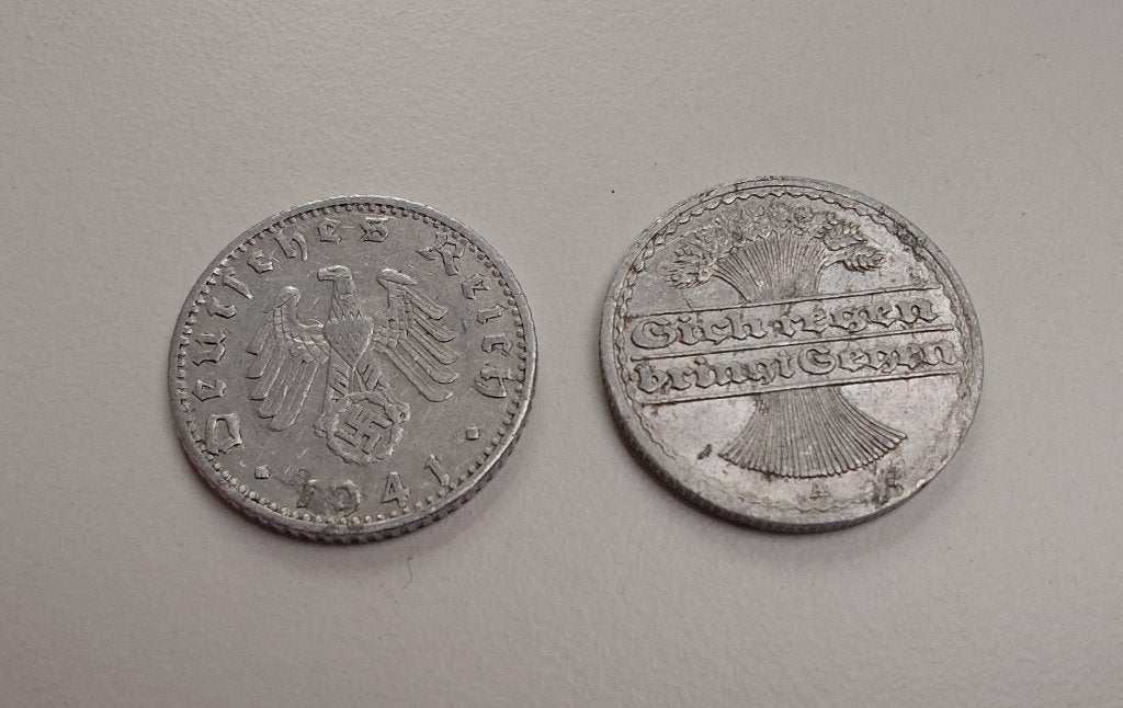 Duitse munten Weimarrepubliek & Derde rijk, Ophalen of Verzenden, Duitsland, Setje