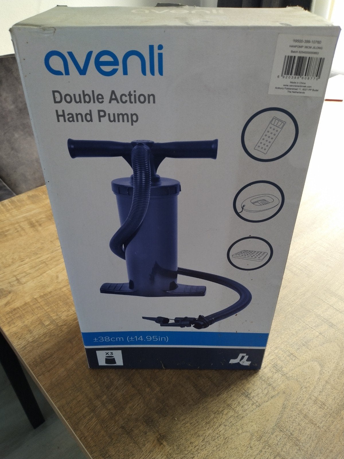 Avenli Double Action Handpomp - Nieuw in doos, Ophalen, Nieuw, Handmatig